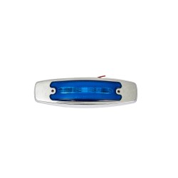 FOCO LATERAL LED AZUL HALO 12 Y 24 VOLTS