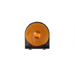 FOCO LATERAL LED AMBAR 12 Y 24 VOLTS CON SOPORTE