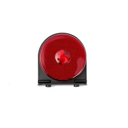 FOCO LATERAL LED ROJO  12 Y 24 VOLTS CON SOPORTE