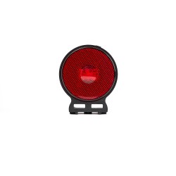 FOCO LATERAL LED ROJO  12 Y 24 VOLTS CON SOPORTE