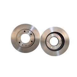 JUEGO DE DISCOS DE FRENO VENTILADO DELANTERO MITSUBISHI L-20