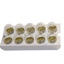 AMPOLLETA 12V 5W 1 CONTACTO CAJA 10 UND