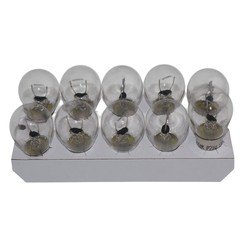 AMPOLLETA 12V 21W 1 CONTACTO CAJA 10 UND