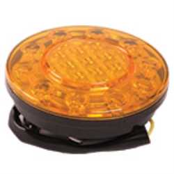 FOCO TRASERO LED AMBAR 12 Y 24 VOLTS