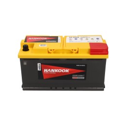 BATERÍA 95 AH 850 CCA 12 V BORNE ESTÁNDAR POSITIVO DERECHO HANKOOK