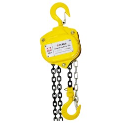 TECLE DE CADENA 0.5T CON CADENA 5X15 MM