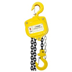 TECLE DE CADENA 1T CON CADENA 6X18 MM