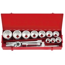 JUEGO DE DADOS 1” DE 36 A 80 MM