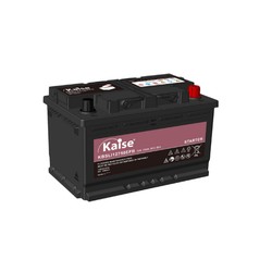 BATERIA DE ARRANQUE 12V 75 AH BORNE POSITIVO DERECHO MODELO KBSLI12750EFB