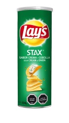 LAYS STAX CREMA Y CEBOLLA 134 GR