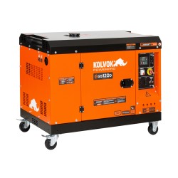 GENERADOR MONOFASICO GS1200D 12KVA DIESEL  KOLVOK