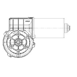 MOTOR LIMPIAPARABRISAS 24 VOLTS G8