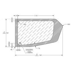 VIDRIO ULTIMO DERECHO PISO SUPERIOR G8