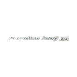 LOGOTIPO ESPEJO LADO IZQUIERDO PARADISO 1800 DOBLE PISO