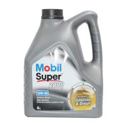 ACEITE MOTOR MOBIL SUPER 2000 X3 10W40 4 LTS