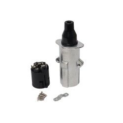 ENCHUFE MACHO 7 PINES TIPO N CABEZAL METALICO