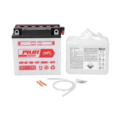 BATERÍA 7 AH 74 CCA 12 V BORNE ESTÁNDAR POSITIVO IZQUIERDO PILOT