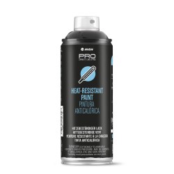 PINTURA RESISTENTE ALTAS TEMPERATURAS NEGRO SATINADO SPRAY 4