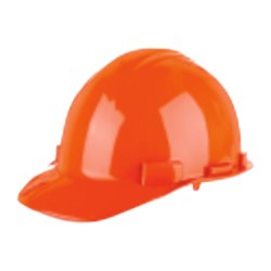 CASCO PLUS 4 PUNTAS CON ARNES PROSEG NARANJO