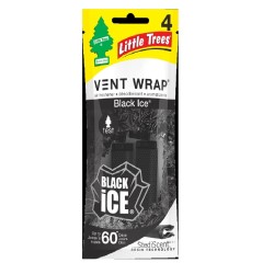 AROMATIZANTE VENT WRAP BLACK ICE LITTLE TREES