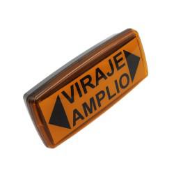 FOCO VIRAJE AMPLIO LED AMARILLO 12 Y 24 VOLTS