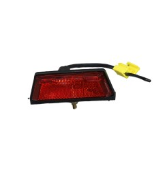 FOCO LATERAL LED ROJO 12 / 24 VOLTS CON SOPORTE Y CABLE