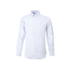 CAMISA OXFORD BLANCA M/LARGA TALLA M