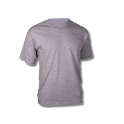 POLERA ALGODON M/CORTA GRIS T/XXL