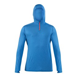 POLERA DRY FIT HW SPX C/ GORRO MANGA LARGA HOMBRE ELECTRIC B