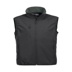 CHALECO SOFTSHELL NEGRO TALLA L