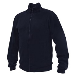 POLERON MICROPOLAR CON MANGAS AZUL TALLA M