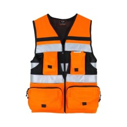 CHALECO GEOLOGO ACTIVEX MINER NARANJO TALLA XL