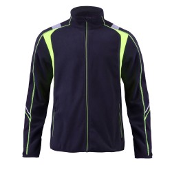 CHAQUETA MICROPOLAR ABSOLUTE ZERO Z-3600 NEGRO TALLA XL