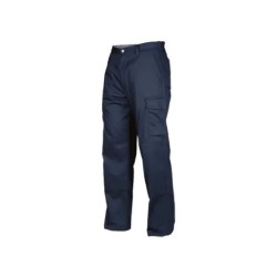 PANTALON POPLIN TIPO CARGO AZUL T/L