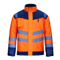 PARKA TERMICA ACTIVEX ARCTIC NARANJA/AZUL-TALLA 3XL