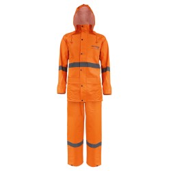 Traje pu acid block agua naranjo activex talla xxl