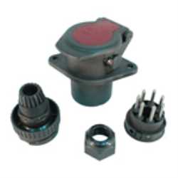 ENCHUFE HEMBRA 24 VOLTS 7 POLOS