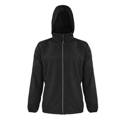 CORTAVIENTO ACTIVEX NEGRO  TALLA 3XL