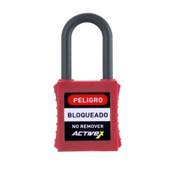 CANDADO ACTIVEX D31 DIELECTRICO ROJO