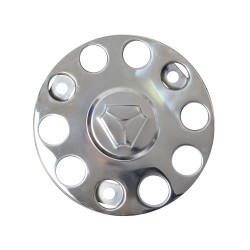 TAPA RUEDA CROMADA CON LOGO SINOTRUK