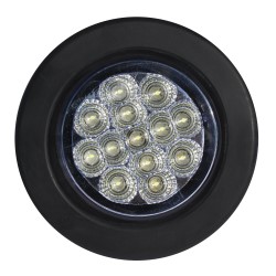 FOCO TROCHA 2 1/2 PULG LED BLANCO 12 Y 24 VOLTS