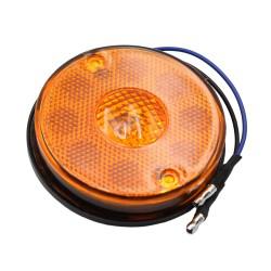 FOCO TRASERO LED ÁMBAR 2 1/2 PULG 10 A 30 VOLTS
