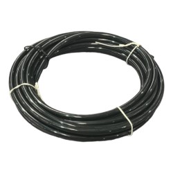 TECALAN 6 MM NEGRO - 5 MTS