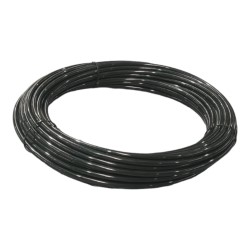 TECALAN 8 MM NEGRO - 25 MTS