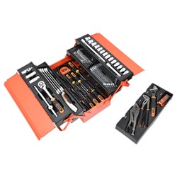 CAJA METALICA 5 BANDEJAS 60 HERRAMIENTAS TACTIX