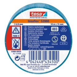 CINTA AISLANTE AZUL 20 MTS X 19MM