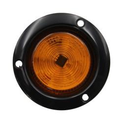 FOCO TROCHA LED AMBAR 2 1/2 PULG 12 - 24 VOLTS