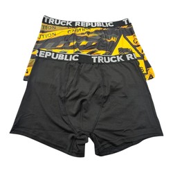 BOXERS BI-PACK PELIGRO CAMIONES TRUCK REPUBLIC TALLA M