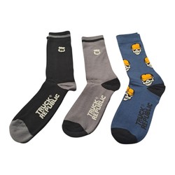 CALCETINES TRIPACK CALAVERA ROYAL TALLA ÚNICA