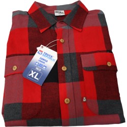CAMISA TRUCK REPUBLIC ROJA/NEGRA XXL